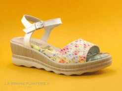 Dorking YAP D8217 - Blanc Glory Tequila - Sandale Compensee F -Chaussures À La Mode cd24607c73b9e66c561f35ea11d5d5ef img 0055.jpg 146714