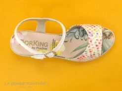 Dorking YAP D8217 - Blanc Glory Tequila - Sandale Compensee F -Chaussures À La Mode cd24607c73b9e66c561f35ea11d5d5ef img 0060.jpg 146712