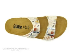 Bio Life 2632 Fleuri - Mule Femme - 2 Brides Reglables -Chaussures À La Mode cd24607c73b9e66c561f35ea11d5d5ef img 0100.jpg 160059