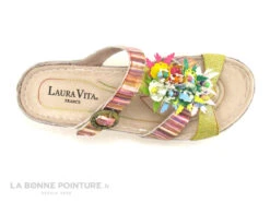 Laura Vita BRCUELO 242 Jaune Multicolore - Mule Femme -Chaussures À La Mode cd24607c73b9e66c561f35ea11d5d5ef img 0114.jpg 145065