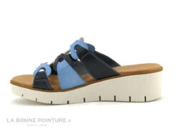 Jordana 35 Fantasia - Bleu Marine - Blanc - Bleu Clair - Mule Compensee -Chaussures À La Mode cd24607c73b9e66c561f35ea11d5d5ef img 0130.jpg 171637