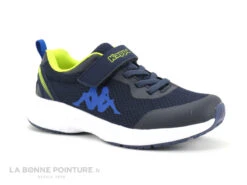 Kappa Logo Glinoh 331D61W Bleu Marine - Basket Avec Elastique Et Scratch -Chaussures À La Mode cd24607c73b9e66c561f35ea11d5d5ef img 0140.jpg 171731