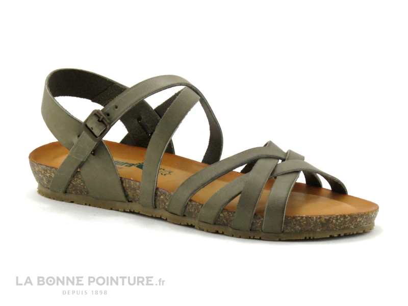 Bionatura 85A2136 Kaki - Sandale Femme 6 Bionatura 85A2136 Kaki - Sandale Femme – Image 4