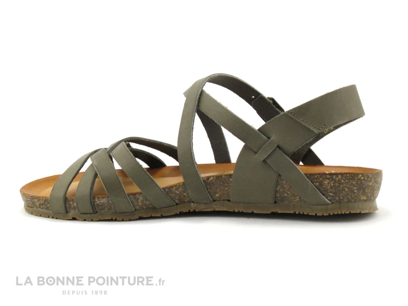 Bionatura 85A2136 Kaki - Sandale Femme 5 Bionatura 85A2136 Kaki - Sandale Femme – Image 3
