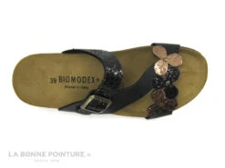 Biomodex 1275 - Noir - Bronze - 3 Fleures Glitter - Mule Femme -Chaussures À La Mode cd24607c73b9e66c561f35ea11d5d5ef img 0342.jpg 172016
