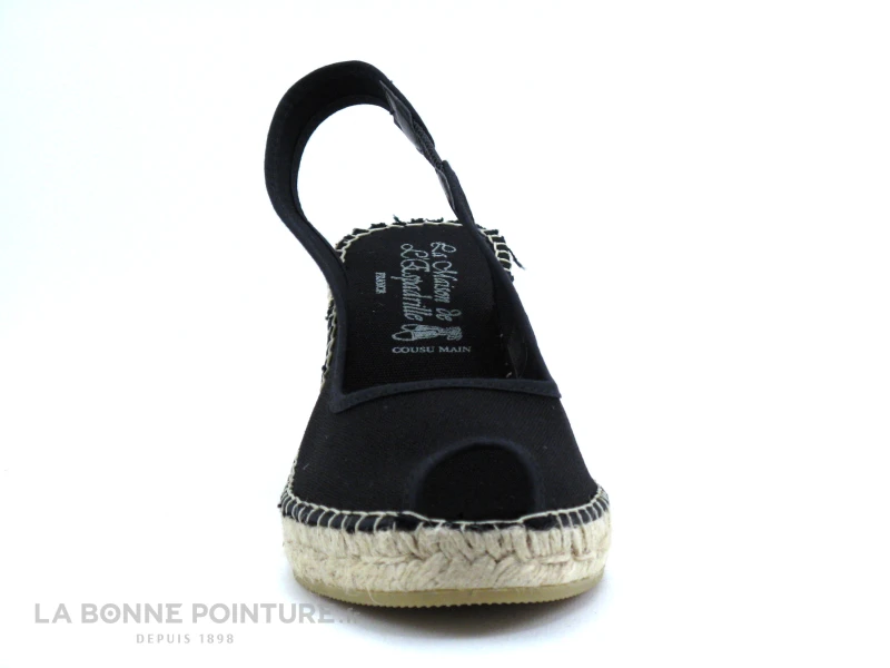 La Maison De Espadrille 660 Noir 4 La Maison De Espadrille 660 Noir – Image 2