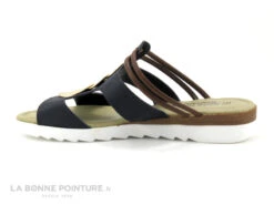 Sun Shadow 272029 Bleu Marine - Marron - Cercles Dores - Mule Femme -Chaussures À La Mode cd24607c73b9e66c561f35ea11d5d5ef img 0599.jpg 160703