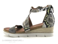 Martina Buraro 866026 Serpent Chiaro Kaki - Sandale Compensee -Chaussures À La Mode cd24607c73b9e66c561f35ea11d5d5ef img 0673.jpg 143501