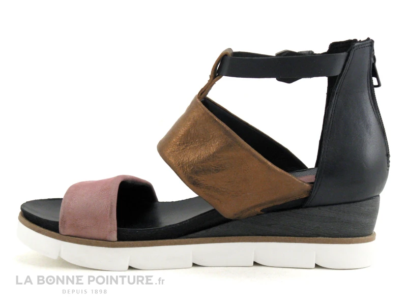Martina Buraro 866004 - Rose Antico - Bronze - Noir - Sandale 5 Martina Buraro 866004 - Rose Antico - Bronze - Noir - Sandale – Image 3