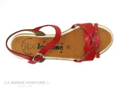 Jordana 3424 Rouge - Sandale Femme Cuir Rouge -Chaussures À La Mode cd24607c73b9e66c561f35ea11d5d5ef img 0696.jpg 160818