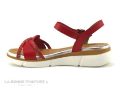 Jordana 3424 Rouge - Sandale Femme Cuir Rouge -Chaussures À La Mode cd24607c73b9e66c561f35ea11d5d5ef img 0699.jpg 160816
