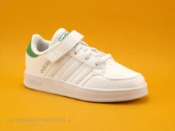 Adidas BREAKNET C - FZ0109 - Blanc Vert - Basket Enfant -Chaussures À La Mode cd24607c73b9e66c561f35ea11d5d5ef img 0707.jpg 160834