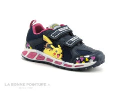 Geox SHUTTLE J8206D - Bleu Rose - Pokemon - Basket LED Fille -Chaussures À La Mode cd24607c73b9e66c561f35ea11d5d5ef img 0717.jpg 129562