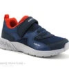 Geox SVETH Navy Red - J166PA - Basket GARCON Elastique Et Scratch