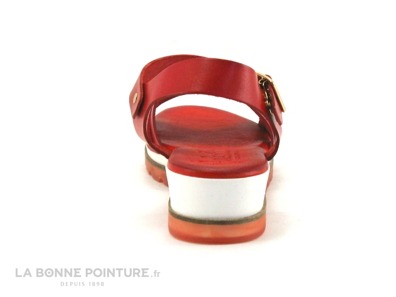 Valerias 6130 Rouge - Sandale Femme Cuir Rouge 6 Valerias 6130 Rouge - Sandale Femme Cuir Rouge – Image 4