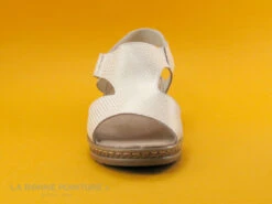 Morans WEISS - Blanc Or - Sandale Femme Talon Compense -Chaussures À La Mode cd24607c73b9e66c561f35ea11d5d5ef img 0911.jpg 145938