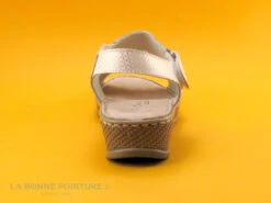 Morans WEISS - Blanc Or - Sandale Femme Talon Compense -Chaussures À La Mode cd24607c73b9e66c561f35ea11d5d5ef img 0913.jpg 145940