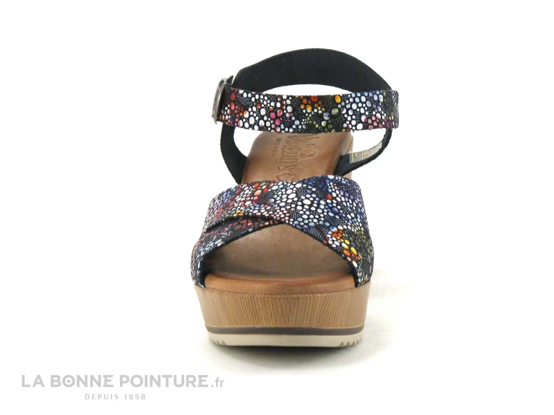 Valerias 6234 Bleu Marine Multi - Sandale Plateforme Talon Haut 4 Valerias 6234 Bleu Marine Multi - Sandale Plateforme Talon Haut – Image 2