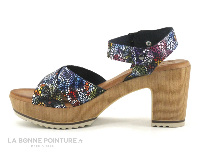 Valerias 6234 Bleu Marine Multi - Sandale Plateforme Talon Haut 5 Valerias 6234 Bleu Marine Multi - Sandale Plateforme Talon Haut – Image 3