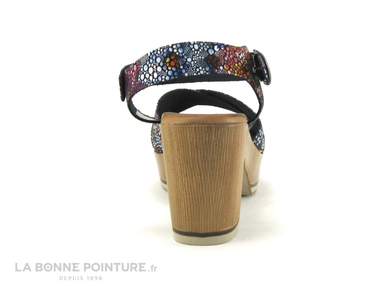 Valerias 6234 Bleu Marine Multi - Sandale Plateforme Talon Haut 6 Valerias 6234 Bleu Marine Multi - Sandale Plateforme Talon Haut – Image 4