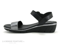Valerias 6023 Argent - Noir - Sandale Femme Semelle Compensee -Chaussures À La Mode cd24607c73b9e66c561f35ea11d5d5ef img 1011.jpg 147805