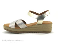 Kaola 576 - Platine - Sandale Or Talon Compense -Chaussures À La Mode cd24607c73b9e66c561f35ea11d5d5ef img 1243.jpg 148204