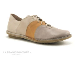 Alce Shoes 9065 Taupe Beige Marron- Chaussure Basse Femme