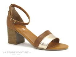 Shoelab LYLIROSE Platine - Marron Camel - Sandale Talon Epais -Chaussures À La Mode cd24607c73b9e66c561f35ea11d5d5ef img 1575.jpg 148533