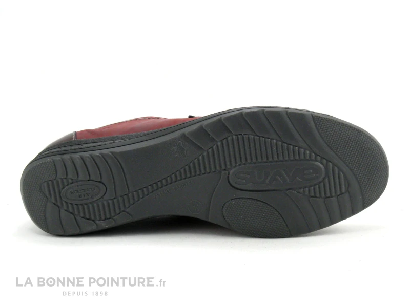 Suave Dallas 7510 TS Velcro - Maroon Multi - Chaussure Bordeaux Femme 8 Suave Dallas 7510 TS Velcro - Maroon Multi - Chaussure Bordeaux Femme – Image 6