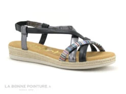 Spartanas SPEDRA Noir Acier Multicolore - Sandale Femme -Chaussures À La Mode cd24607c73b9e66c561f35ea11d5d5ef img 2138.jpg 148951