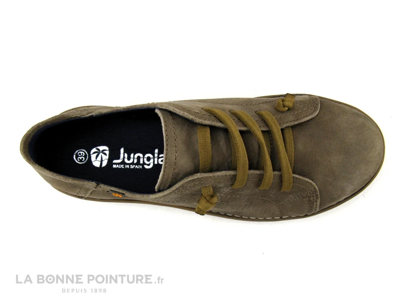 Jungla 7582 Taupe - Elastique Marron - Chaussure Basse Femme 8 Jungla 7582 Taupe - Elastique Marron - Chaussure Basse Femme – Image 6