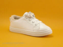 DT New York B337830 White - Lacet Elastique Animal - Sneakers Fille -Chaussures À La Mode cd24607c73b9e66c561f35ea11d5d5ef img 2227.jpg 174361
