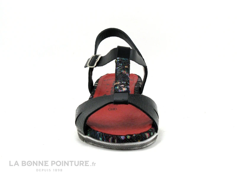 Jordana 3423 Noir Verni - Sandale Femme Bride Salome 4 Jordana 3423 Noir Verni - Sandale Femme Bride Salome – Image 2