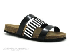 Autenti 689439 Noir - Argent Miroir - Mule Femme -Chaussures À La Mode cd24607c73b9e66c561f35ea11d5d5ef img 2550.jpg 120533