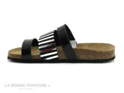 Autenti 689439 Noir - Argent Miroir - Mule Femme -Chaussures À La Mode cd24607c73b9e66c561f35ea11d5d5ef img 2552.jpg 120530