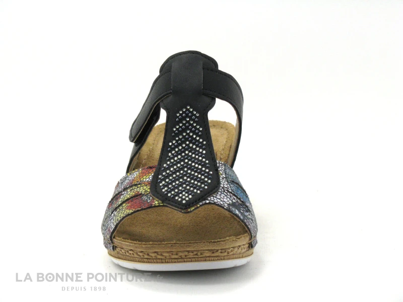 Inblu EP042T01 Noir - Multi - Mule Talon Compense 4 Inblu EP042T01 Noir - Multi - Mule Talon Compense – Image 2