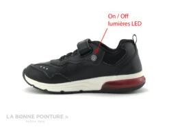 Geox SPACECLUB J048VA Noir - Basket Led Fille -Chaussures À La Mode cd24607c73b9e66c561f35ea11d5d5ef img 2622.jpg 150130