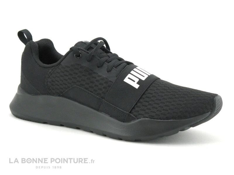 Puma Soft Foam WIRED - Black - Basket Noire Homme - 366970 7 Puma Soft Foam WIRED - Black - Basket Noire Homme - 366970 – Image 5