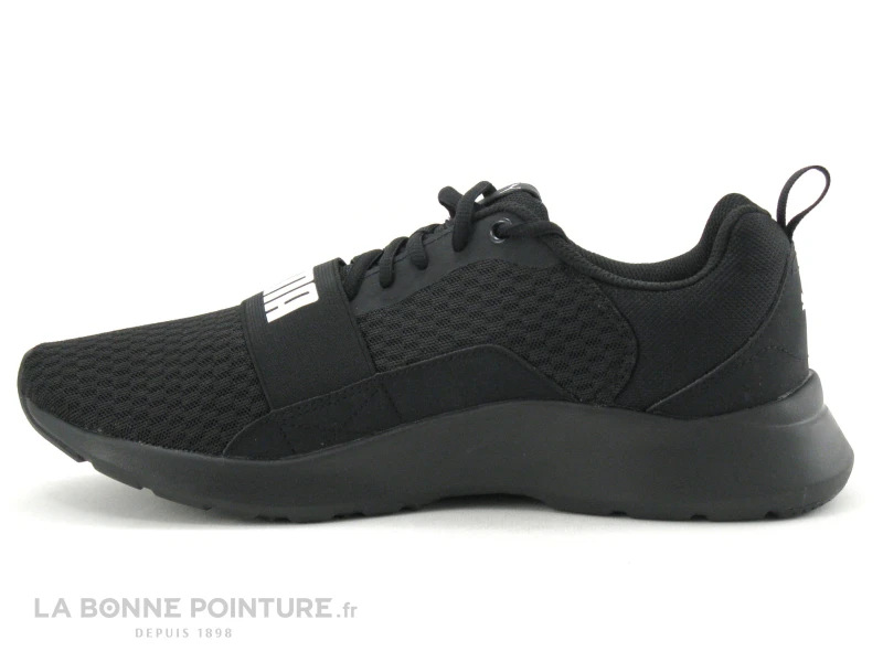 Puma Soft Foam WIRED - Black - Basket Noire Homme - 366970 5 Puma Soft Foam WIRED - Black - Basket Noire Homme - 366970 – Image 3