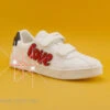 Geox SKYLIN J928WC - White Red - Love - Sneakers Fille 1 Geox SKYLIN J928WC - White Red - Love - Sneakers Fille -Chaussures À La Mode cd24607c73b9e66c561f35ea11d5d5ef img 2993hh 132175