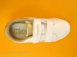 Kappa Tchouri EV Perfo White Gold - 3117M2W - Basket Fille Velcro -Chaussures À La Mode cd24607c73b9e66c561f35ea11d5d5ef img 3015.jpg 150827