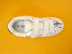 Petit Genie ES4075J Blanc - Tachetee Noir Et Jaune - Basket Velcro Fille -Chaussures À La Mode cd24607c73b9e66c561f35ea11d5d5ef img 3643.jpg 151539