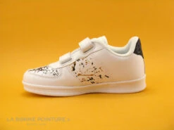 Petit Genie ES4075J Blanc - Tachetee Noir Et Jaune - Basket Velcro Fille -Chaussures À La Mode cd24607c73b9e66c561f35ea11d5d5ef img 3646.jpg 151536