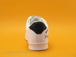 Petit Genie ES4075J Blanc - Tachetee Noir Et Jaune - Basket Velcro Fille -Chaussures À La Mode cd24607c73b9e66c561f35ea11d5d5ef img 3647.jpg 151535
