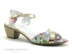 Pedi Girl LUXE Blanc - Argent - Fleuri - Nu-pieds Talon -Chaussures À La Mode cd24607c73b9e66c561f35ea11d5d5ef img 3680.jpg 133014