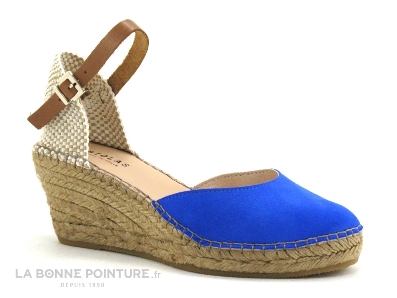 Fabiolas 304700 - Bleu Electrique - Sandale Espadrille 7 Fabiolas 304700 - Bleu Electrique - Sandale Espadrille – Image 5