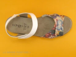 Longo 1021186 Floral - Nu-pieds Blanc Et Fleuri -Chaussures À La Mode cd24607c73b9e66c561f35ea11d5d5ef img 4464.jpg 133884