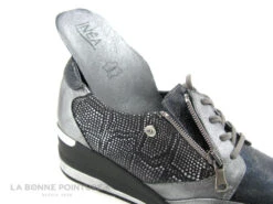 Inea LUTIN - Reptile Gris Noir - Chaussure Basse Compensee -Chaussures À La Mode cd24607c73b9e66c561f35ea11d5d5ef img 4592.jpg 152917