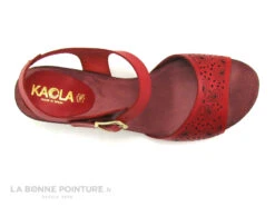 Kaola 610 A Rouge - Sandale Femme Petit Talon -Chaussures À La Mode cd24607c73b9e66c561f35ea11d5d5ef img 4622.jpg 134064