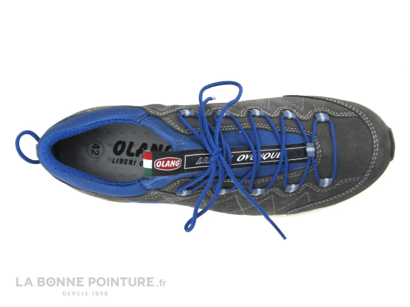 Olang GHIBLI Gris Bleu - Basket Randonnee Homme 8 Olang GHIBLI Gris Bleu - Basket Randonnee Homme – Image 6